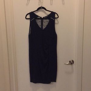 1X Tart side-rouch Dress, Navy